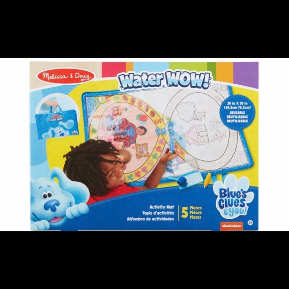 Melissa & Doug Blues Clues water WOW mat - Picture 1 of 5